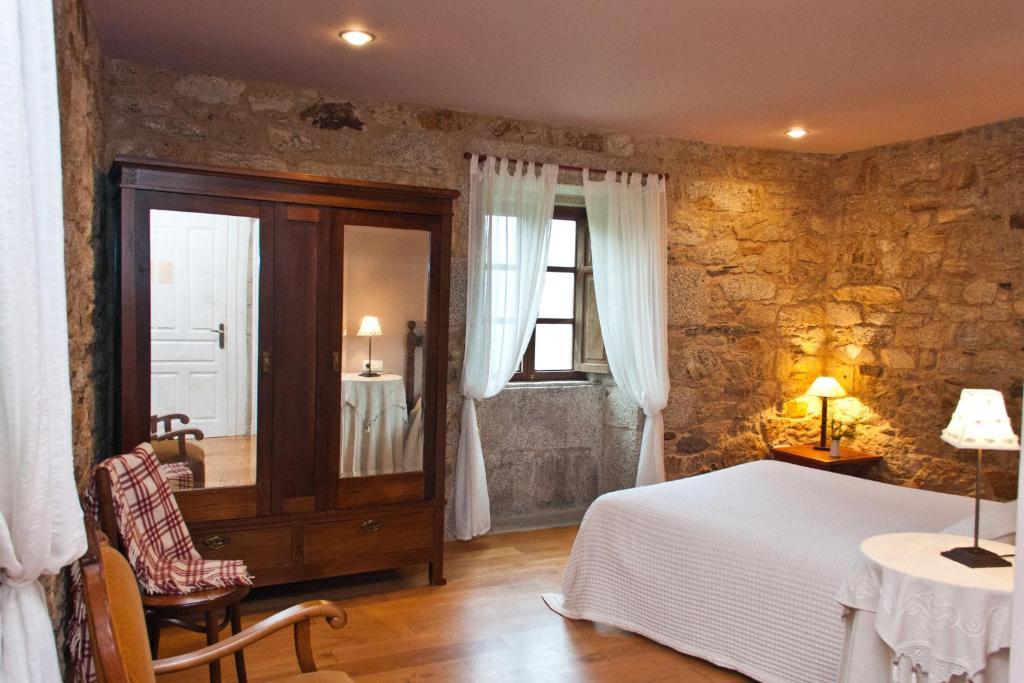 Monfero Casa Rural Grana Da Acea الغرفة الصورة